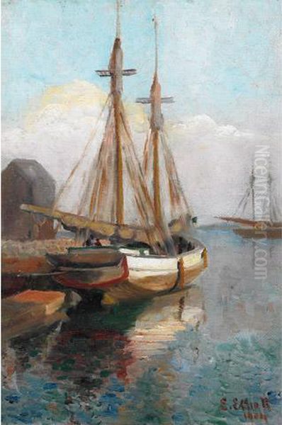Docked Boat - view 1