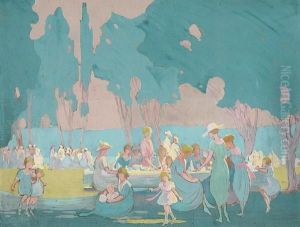 Celebration On The Green by Emily Louise Orr Elliott