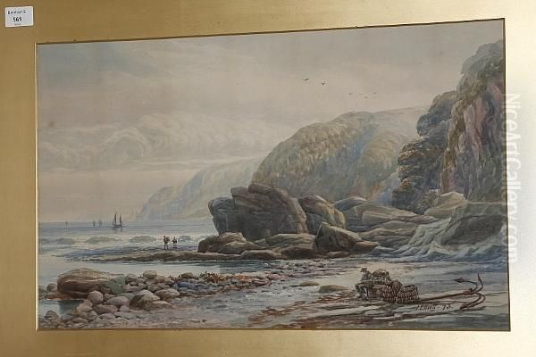 Coastal Scene (possibly Devon?) - view 1
