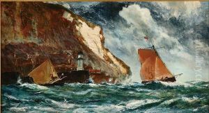 Rounding The White Cliffs Of Dover
