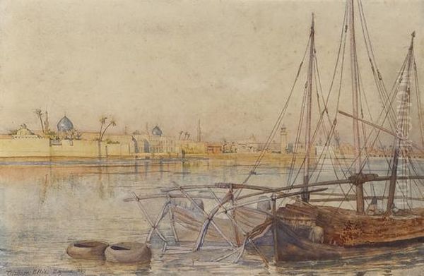 View Of Baghdad From The River - view 1