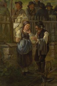 Dorfszene In Niederosterreich