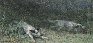 Deux Chienscourants Deux Chienscourants
