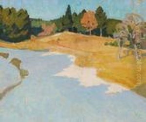 Schneeschmelze by Franz Elmiger