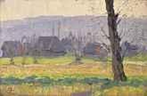 Blick Auf Das Dorf - Ruckseitig: Hauser - view 1