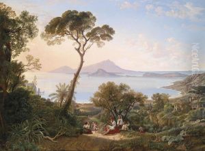 The Viewfrom Posillippo Of Bagnoli