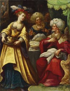 Salome Mit Dem Hauptjohannes Des Taufers