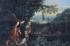 Tobias Mitdem Engel by Adam Elsheimer