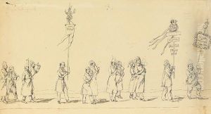 Festzug Berliner Kunstler by Ludwig Elsholtz
