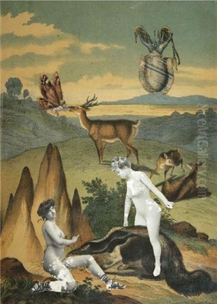Paysage Avec Deux Femmes Nues - view 1
