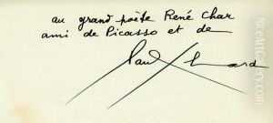A Pablo Picasso by Paul Eluard