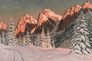 Sunlit Mountains