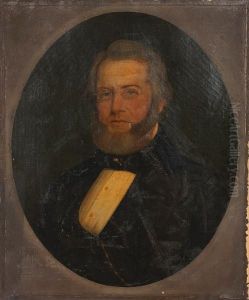 A Portrait Of A Gentleman, Thought To Be Johnburrill