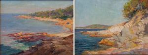 Bords De Mediterranee by Pierre-Paul Emiot