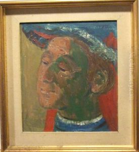 Mansportratt. by Emond