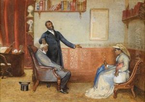 The Phrenologist by Alfred Edward Emslie