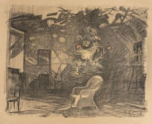 Christmas Tree, Interior by Magnus Enckell