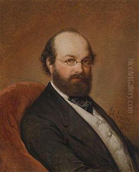 Portraitof The Court Barrister Dr. Alois Mayer - view 1