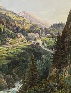 Blick Auf Bad Gastein by Thomas Ender