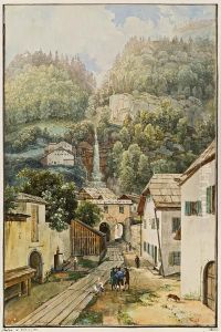 Hallstatt by Thomas Ender