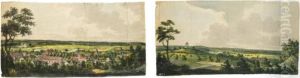 A Double-sided Drawing: Views Of Polnisch Netke