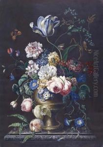 Unten Rechts Signiert Und Datiert: Theresia Endlichter. 1799