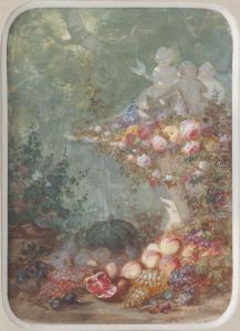 Nature Morte Aux Grenades by Marius Engaliere