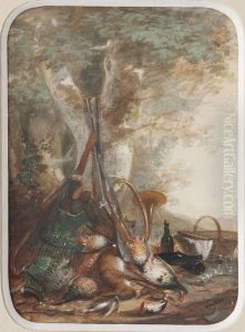 Nature Morte Aux Trophees De Chasse