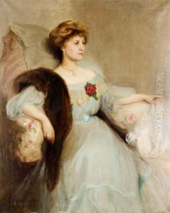 Portrait Of A Lady by Florence Neumengen Engelbach
