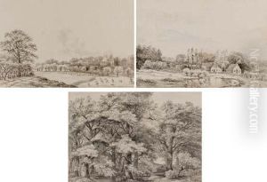 A Forest by Engelbertus Matthias Engelberts