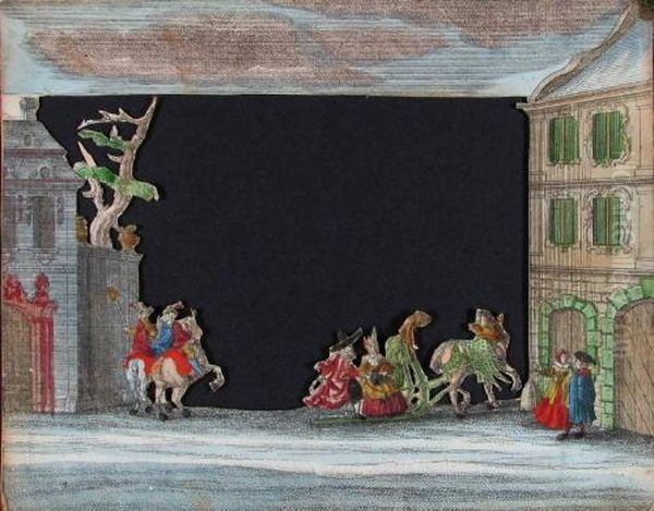 Winterliche Schlittenfahrt (mit Zahlreichen Schlitten In - view 1