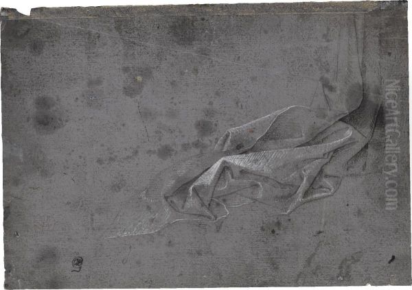 Recto: Drapery Study - view 1