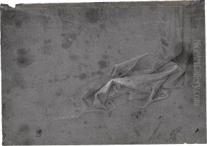 Recto: Drapery Study