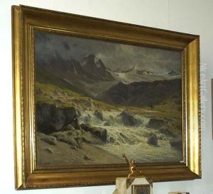 Aletschgletscher. by Georg Hermann Engelhardt