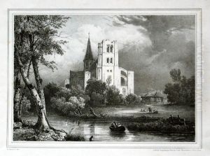 Widok Opactwa by Gottfried or Godefroy Engelmann
