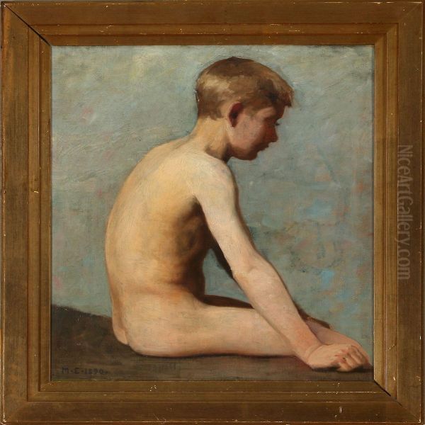 Study Of A Nude Boy - view 1