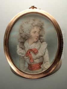Miniature Portrait Of Eliza Farren, Countess Of Derby