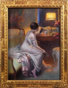 Junge Dame Bei Der Toilette by Delphin Enjolras
