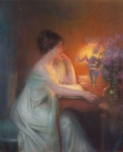 Femme A La Lecture by Delphin Enjolras