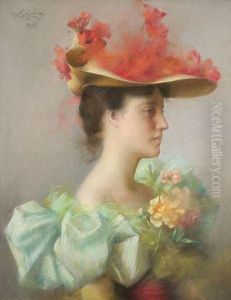 Elegante Au Chapeau by Delphin Enjolras