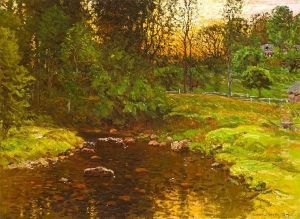 A Woodland Stream A Woodland Stream