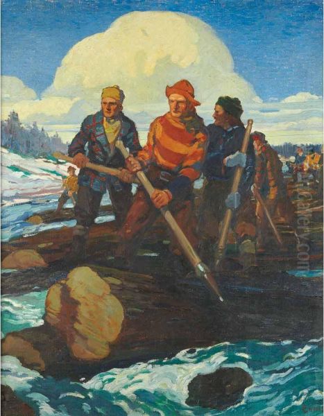 Three Fisherman - view 1