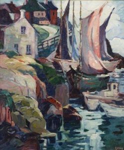 Moored For Safety by George Pearse Ennis