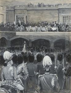 Reading The Proclamation Of The Accession Of Edward Vii by Ward Enoch