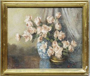 Vaso Con Fiori by Salazar Enrique