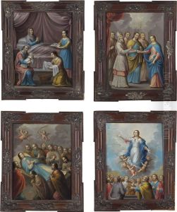 Cycle Of The Life Of The Virgin Mary by Nicolas Enriquez