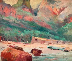 Paisaje Mallorquin by Cristofor Piza I Ensenyat