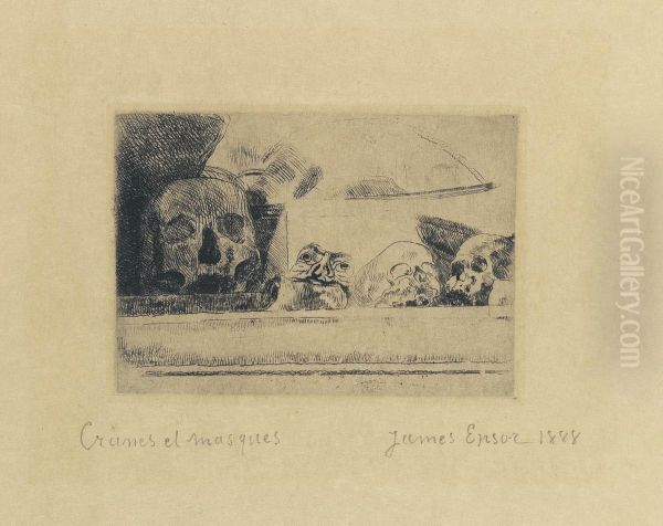 Cranes Et Masques - view 1