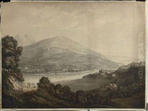 Paysage Au Torrent En Provence by Fleury Epinat