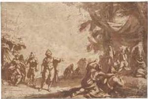 The Judgement Of Midas by Johannes Episcopius